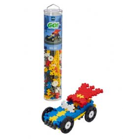 BLOCS PLUS PLUS - TUBE GO! - VOITURE SUPER HÉROS